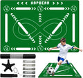 HAPBEAR Soccer Training Mat - Professional Footwork & Ball Mastery Equipment - Anti-Slip, 0.2" Thick for Home & Gym