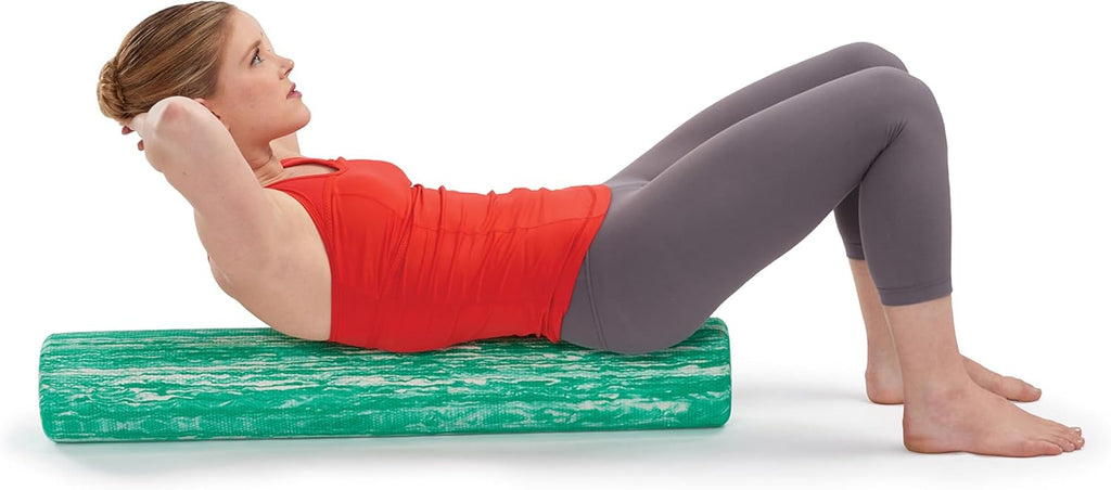 OPTP PRO-ROLLER Foam Roller - Durable 36" Deep Tissue Massage Roller for Fitness, Yoga & Pilates | Green
