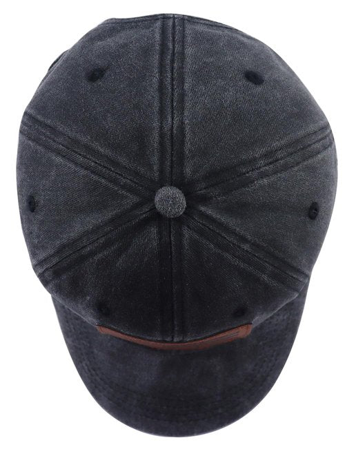 Christian Gifts for Women Men, Faith Over Fear Jesus Hat, American Flag Religious Leather Patch Baseball Cap, Birthday Jesus Gifts for Dad Mom Friend Black