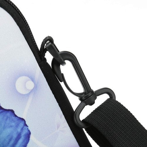 Icolor Laptop Shoulder Bag - Neoprene Messenger Briefcase for 14"-15.6" Laptops | Adjustable Strap Included