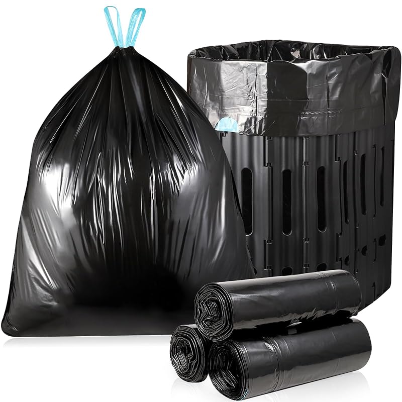 8 Gal Camping Toilet Bags – 30 Count, Unscented, Portable Waste Bags (Variation: Unscented-30 Bags Only)