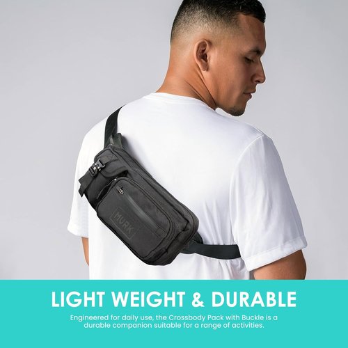MVRK Crossbody Bag - Minimalist & Durable Design for Everyday Adventures | Ideal for EDC, Hiking, Running