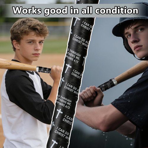 Eyourlife Baseball Bat Grip Wraps - Non-Slip Elite Batting Tape | 2/4 Pack for Softball & Baseball Players
