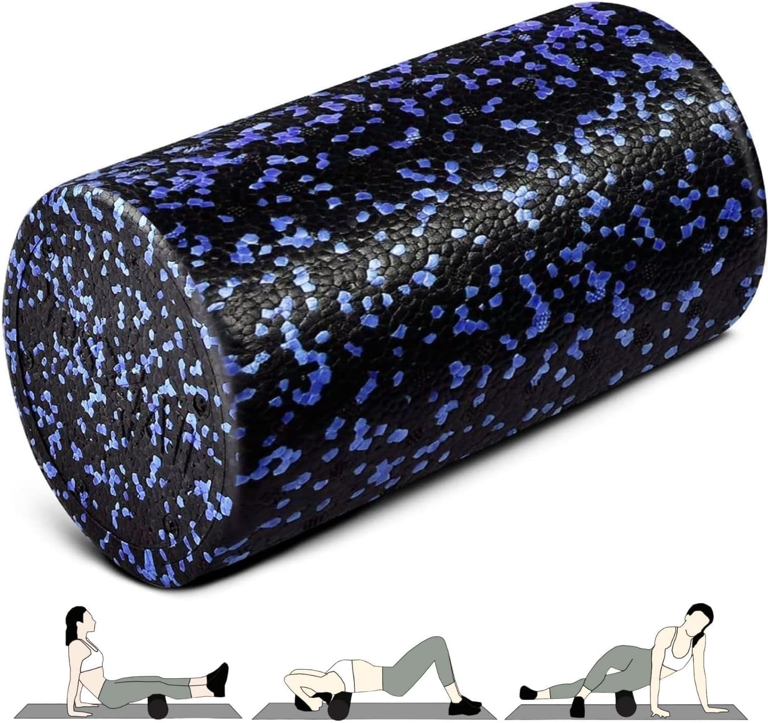 Yes4All High-Density EPP Foam Roller - Ideal for Yoga, Pilates & Stretching | Available in 12, 18, 24, 36 Inch