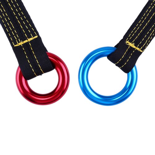 WILDKEN Tree Arborist Friction Saver Tree Climbing Cambium Saver Loop Belt Sling Retrievable Anchor 35.4 inch/43 inch