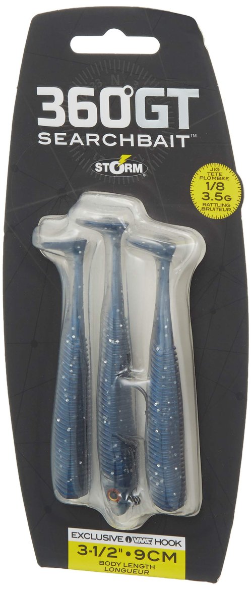 Storm 360GT Searchbait Minnow 3.5"- 1/8 oz Tru Blue