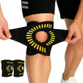 KNEEBRIGHT Light Hinged Knee Brace for Women, Strong Adjustable Compression Knee Brace for Men, Quick Wrap Around Patella Support with Side Stabilizers for Meniscus Tear, Arthritis Size XL(Plus Size)