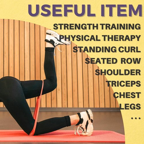 LEZER Resistance Bands - Versatile Pull Up Bands for Home Gym Fitness & Physical Therapy - Includes Instructions
