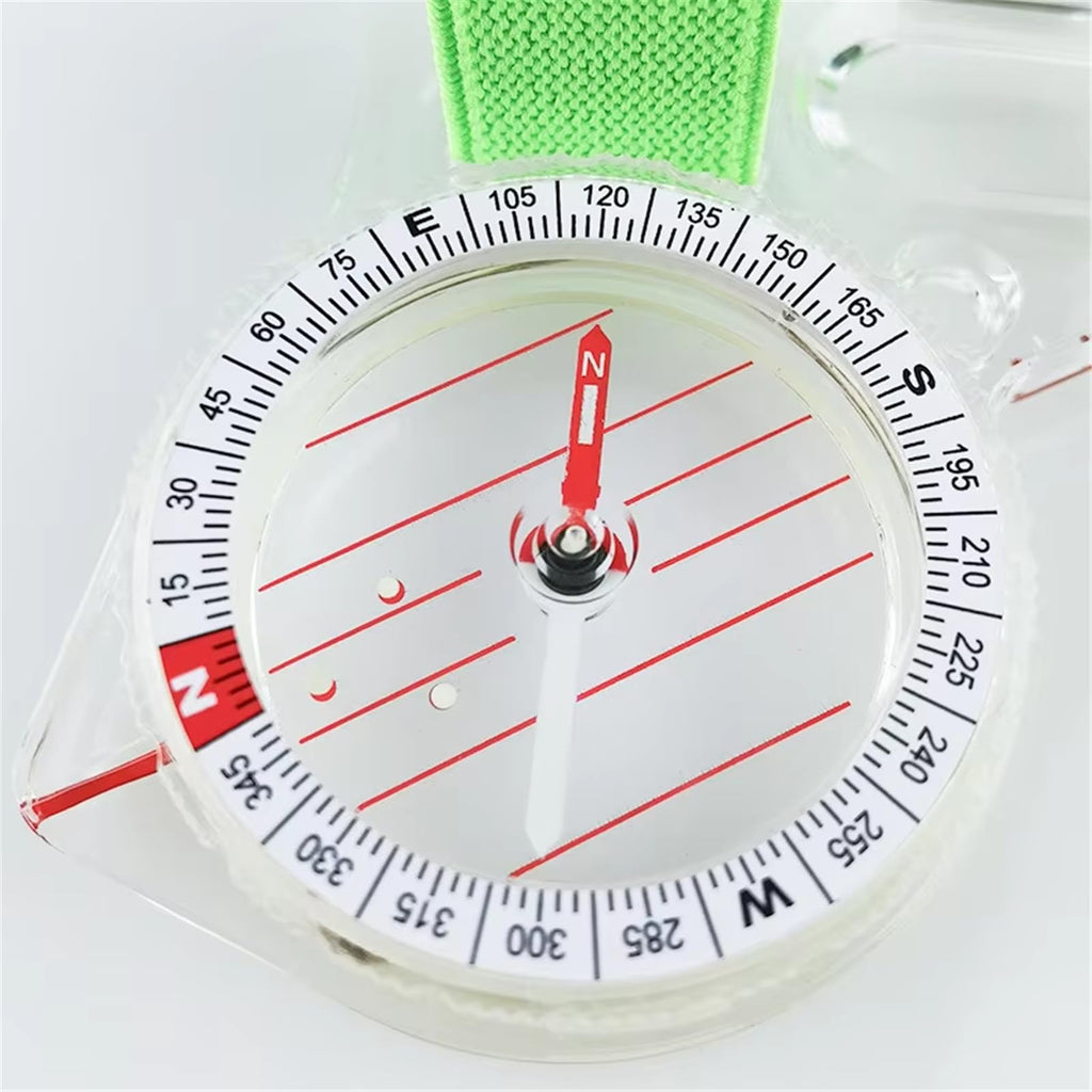 QIEIEI Multifunction Compasses Ruler Map Reading Backpacking Camping Orienteering Thumb Compasses Survival Navigation Compasses