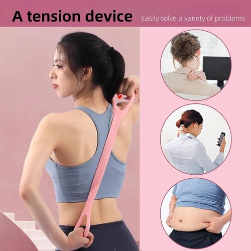 ANIS·KEAAR Figure 8 Resistance Bands - Elastic Fitness Ropes for Full-Body Workouts | Ideal for Yoga, Pilates & Home Gym