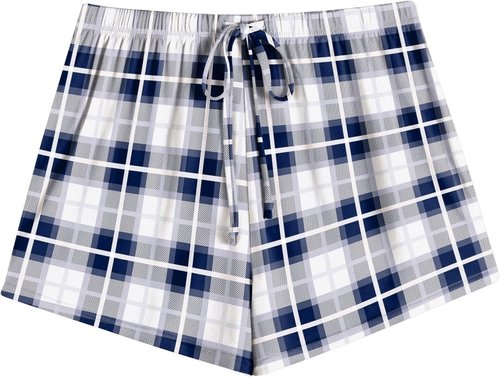 Ekouaer Pajama Shorts for Women - Comfy Lounge Bottoms with Pockets | Stretchy Sleepwear