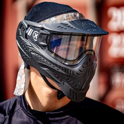 HK Army HSTL Goggle - Paintball & Airsoft Mask with Anti-Fog Thermal Lens for Clear Vision