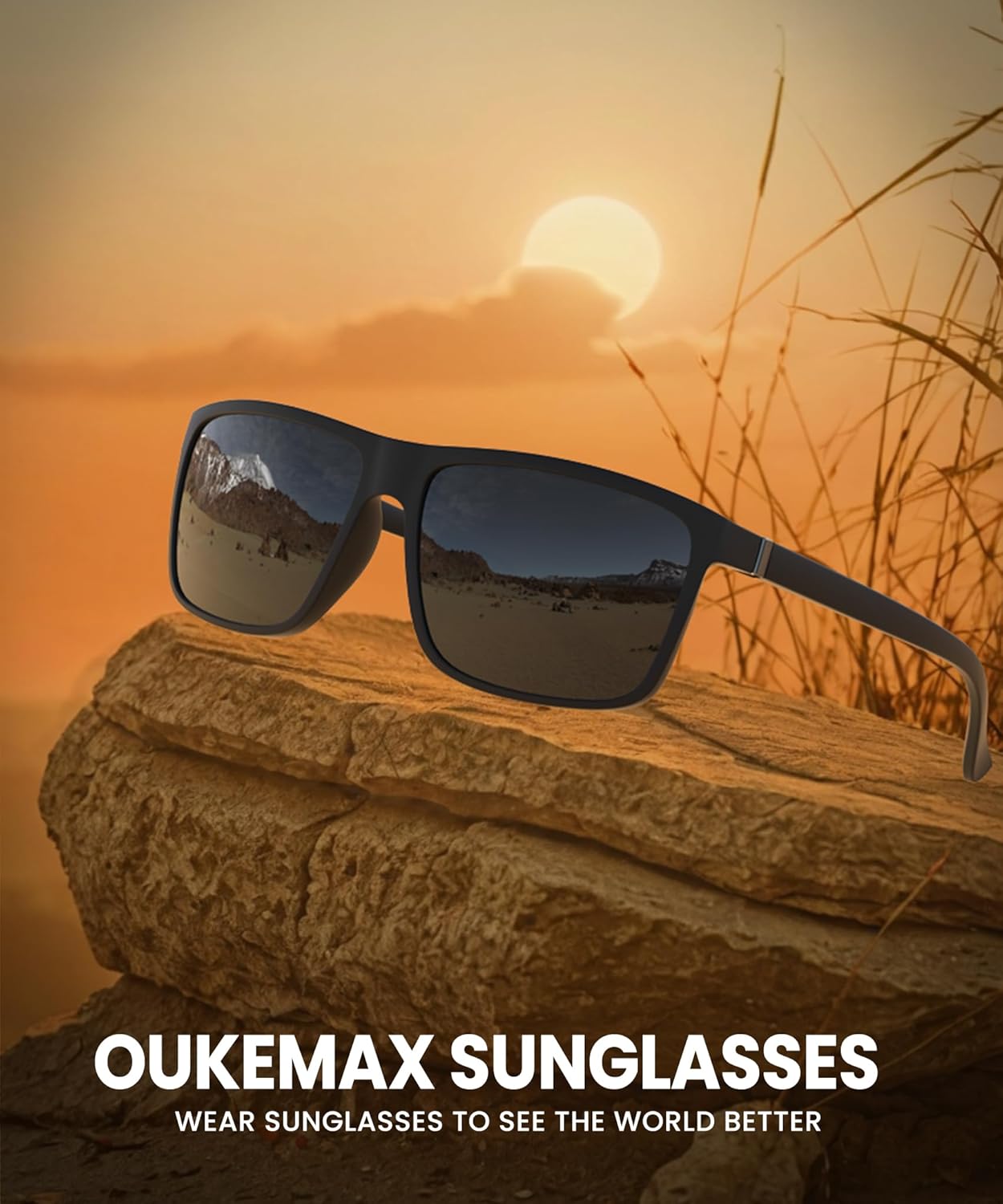 Polarized Sunglasses - UV Protection for Men & Women | 3-Pack for Driving, Sports & Fishing