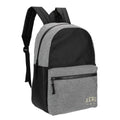 AEROPOSTALE Wellington Unisex Backpack - Aero Mens and Womens Bag for Everyday Use (Black/Grey)