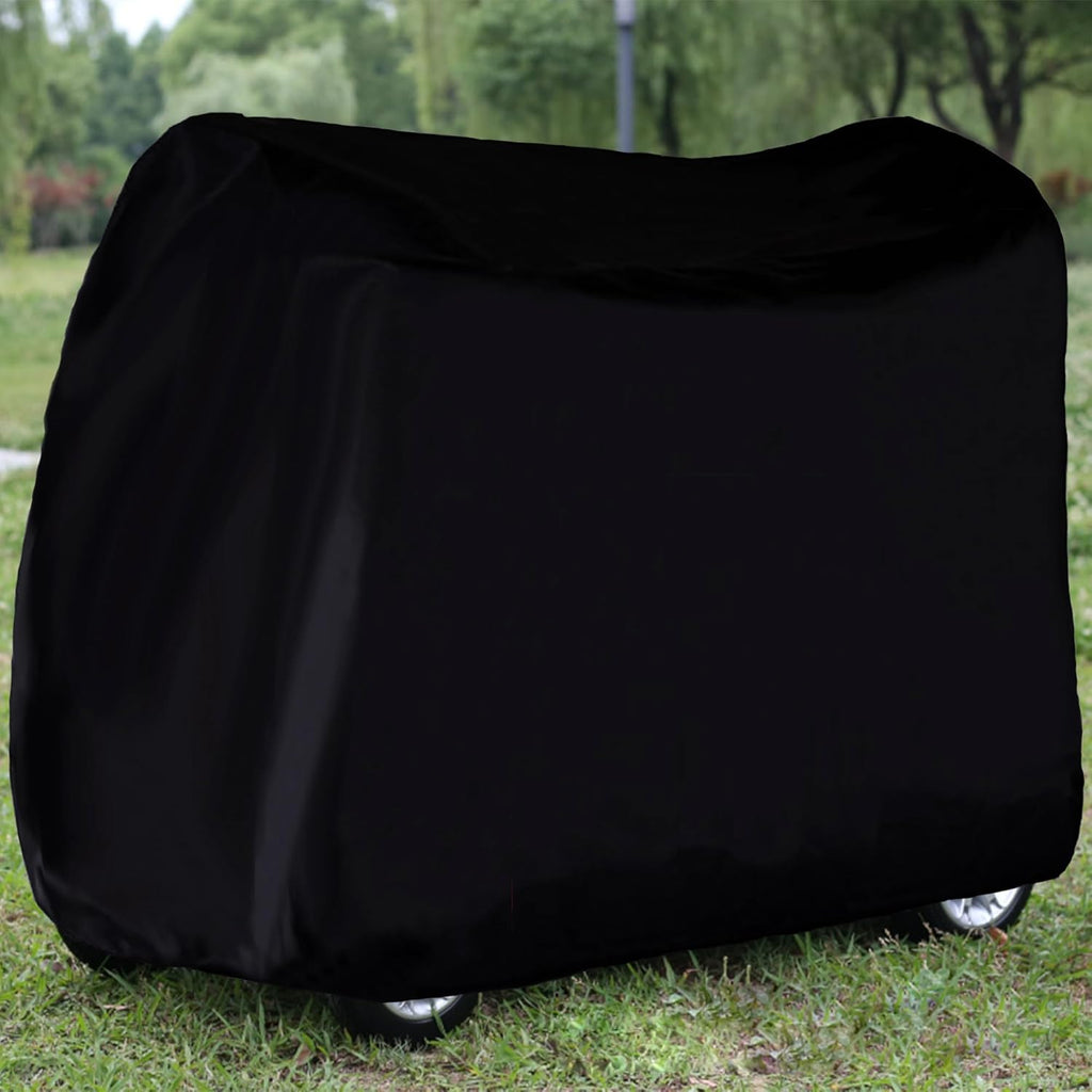 Sqodok Mobility Scooter Storage Cover, 420D Waterproof Wheelchair Cover for Storage, Mobility Scooter Accessories for All-Weather Outdoor Protection Dust Cover, 55" x 26" x 36"