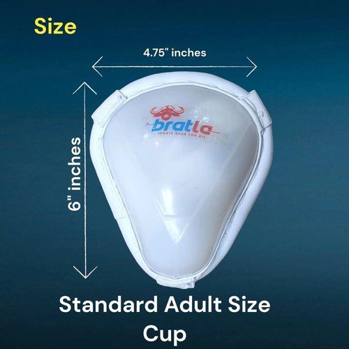 Bratla Cricket Guard – Adult Abdominal & Groin Protector, Strap-On Cricket Abdomen Guard for Men, Athletic Cup for Multi-Sport Use