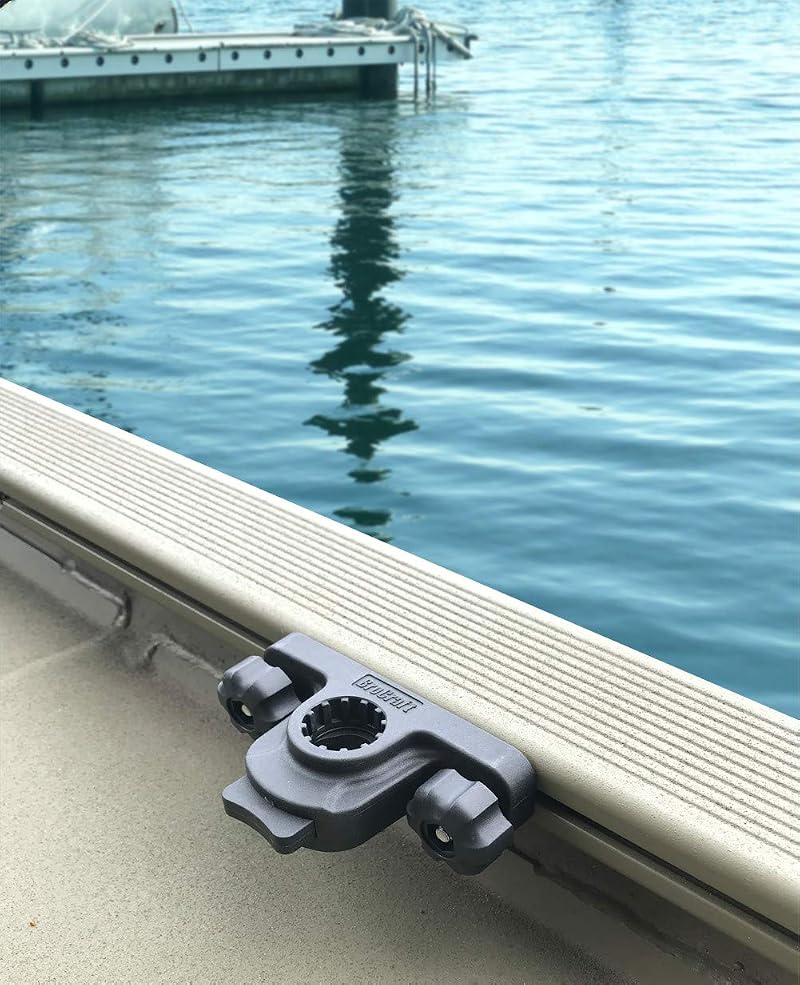 Brocraft EasyLock 90 Degree Boat Track System - Versatrack & Lund Sport Track Rod Holders