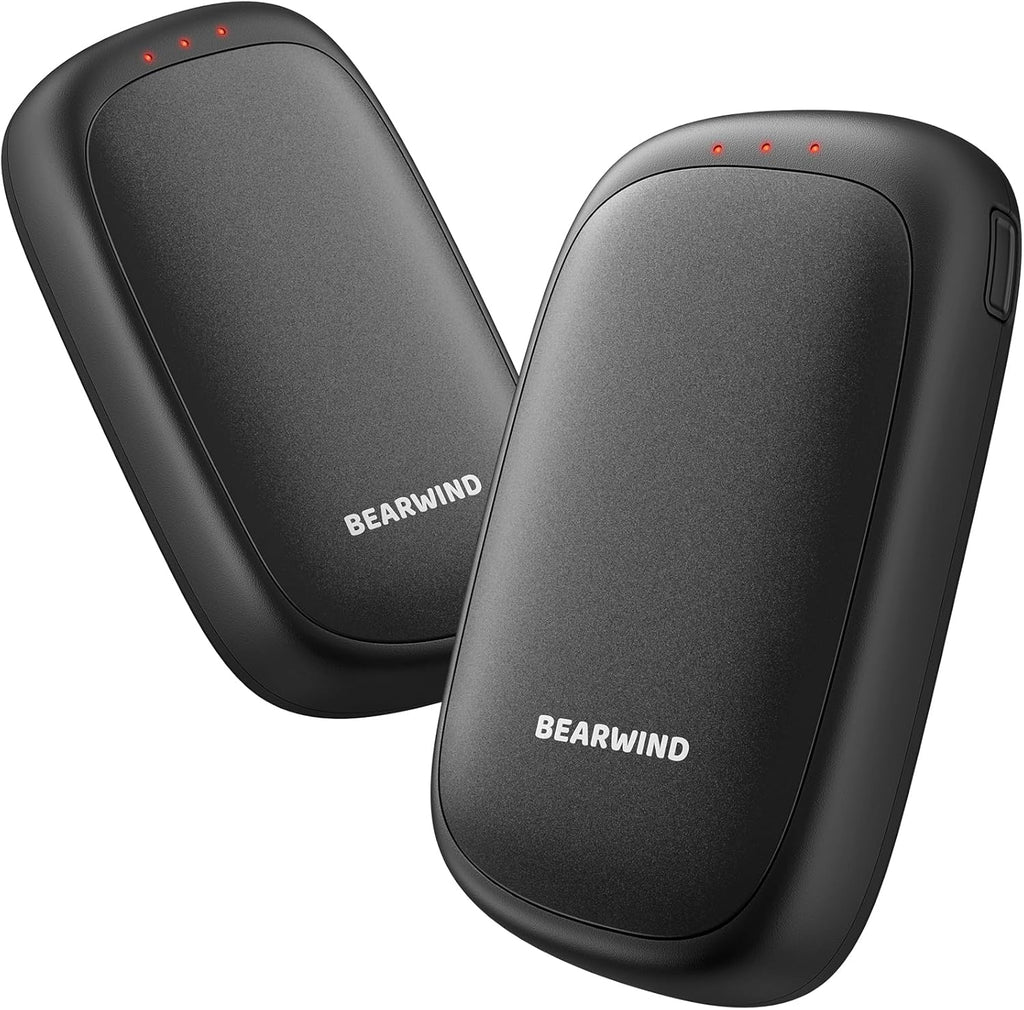 Skiennix Electric Hand Warmers - Rechargeable 2-Pack Magnetic Pocket Heaters | Portable Winter Essentials for Men & Women