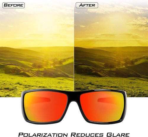 KastKing Iditarod Polarized Sport Sunglasses - PuriVex Protective Lens Coating for Fishing & Outdoor Activities