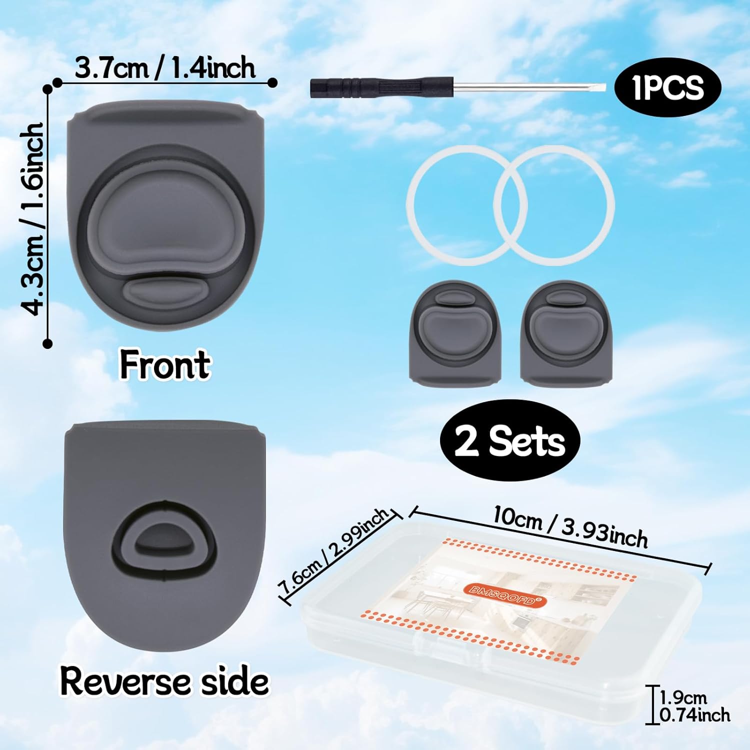 Owala | Replacement Lid Rubber Seal Stopper & O-Ring Gasket | Compatible with 24/32 oz Water Bottles