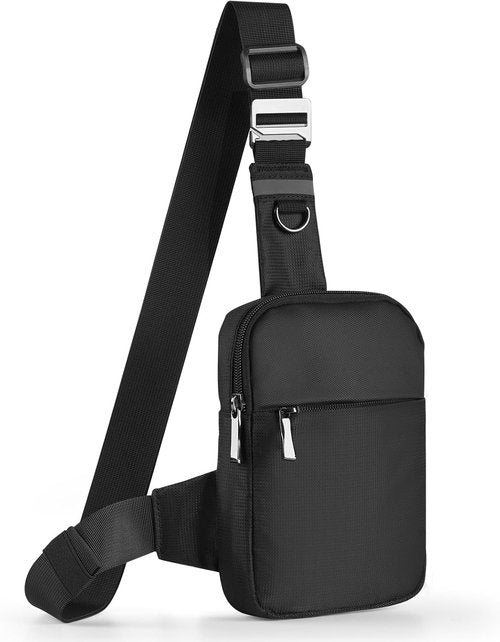 BROADREAM Mini Sling Bag - RFID-Blocking Waterproof Crossbody Backpack for Hiking & Travel