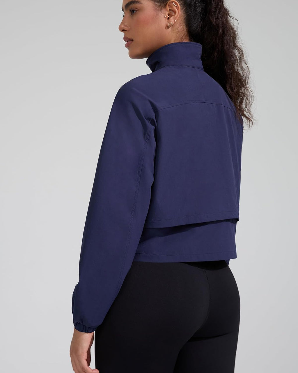 Skiennix Lightweight Workout Jacket for Women - Full Zip Yoga Athletic Wear with Pockets | Slim Fit
