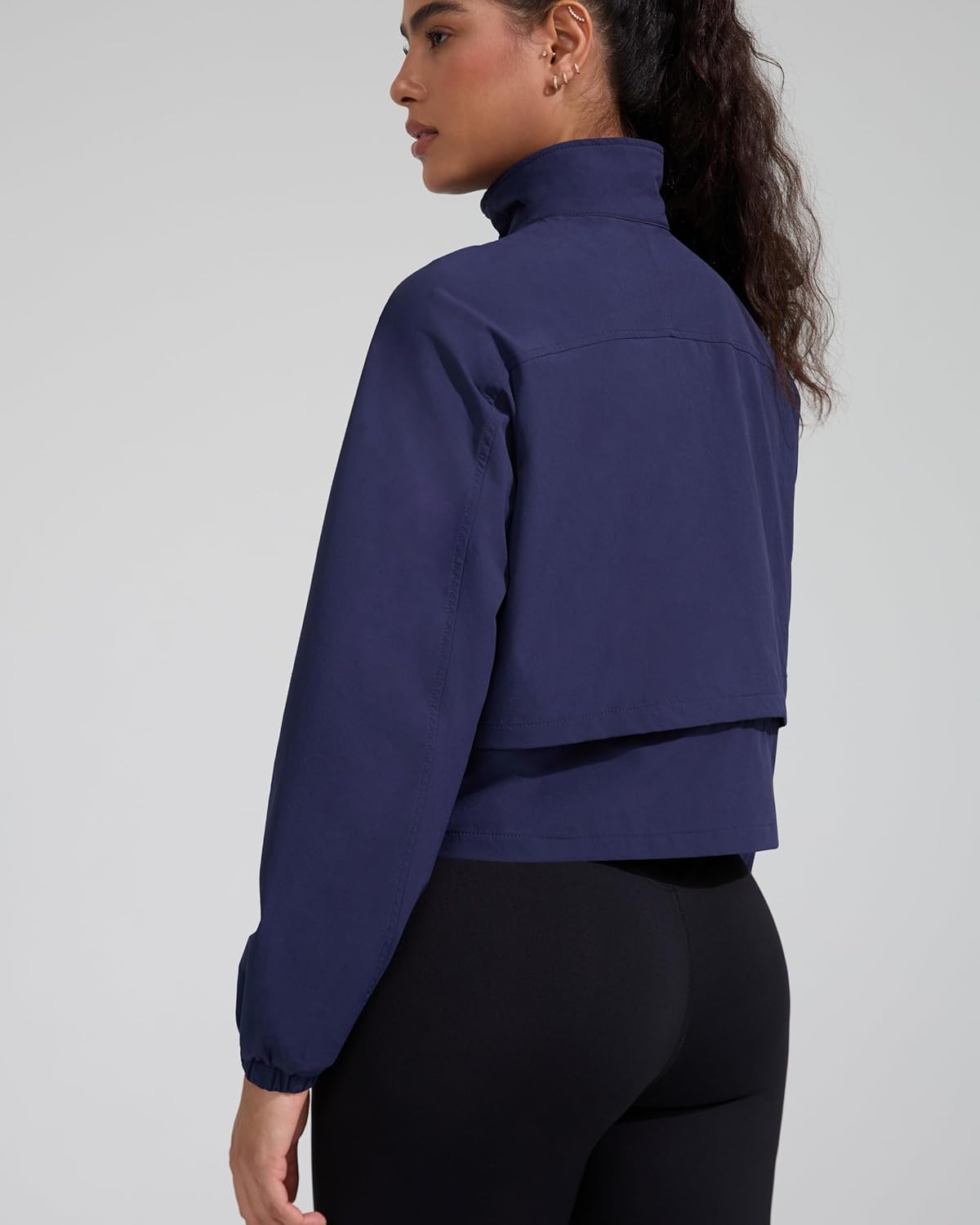 Skiennix Lightweight Workout Jacket for Women - Full Zip Yoga Athletic Wear with Pockets | Slim Fit