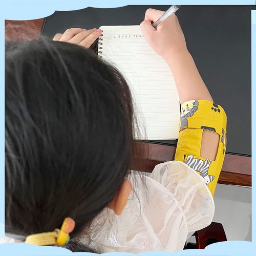 Heyshapeing Prevent Scratching Face, Thumb Sucking Habit, Pulling IV Tubes Elbow Immobilizer Splint & Arm Restraint Wrap for Babies Kids-Prevent HAND-TO-FACE habits (Small（2pcs）)