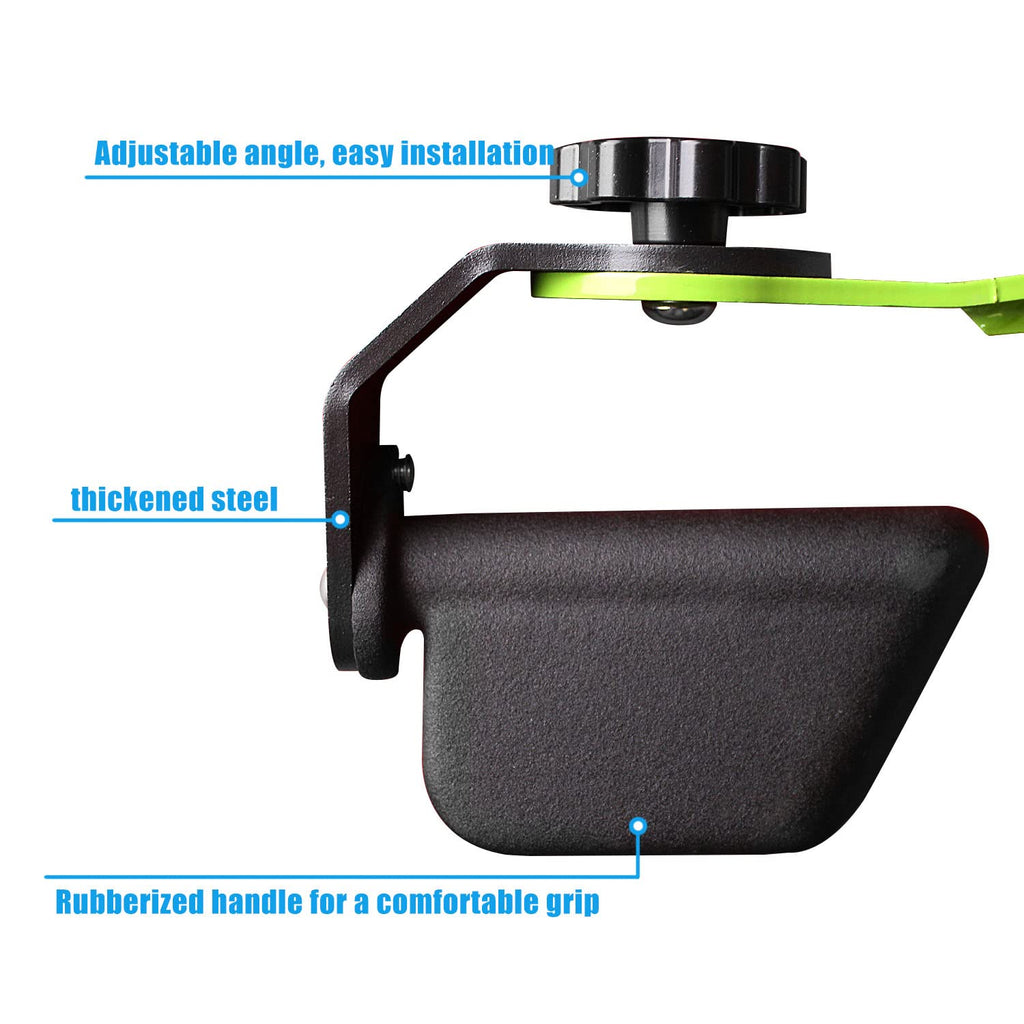 KORIKAHM Adjustable Lat Pull down Bar, Cable Machine Attachments for Gym, Home Gym Fitness T-bar Row Pulldown Attachments, Lat Pull Down Machine Wide Grip Neutral Grip Handle (SP-03)