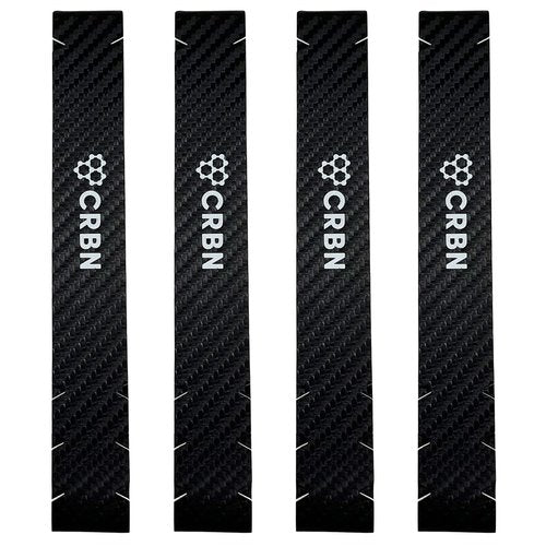 CRBN Pickleball - Edge Guard Tape - Protective Pickleball Paddle Edge Tape - Black 16mm 4 Pack