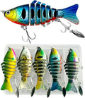 Bionic Fishing Lures - 5 PCS Jointed Swimbait for Lifelike Freshwater Bass & Trout Fishing