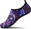 SEEKWAY Water Shoes - Quick-Dry Aqua Socks for Men & Women | Non-Slip Barefoot Design in Black