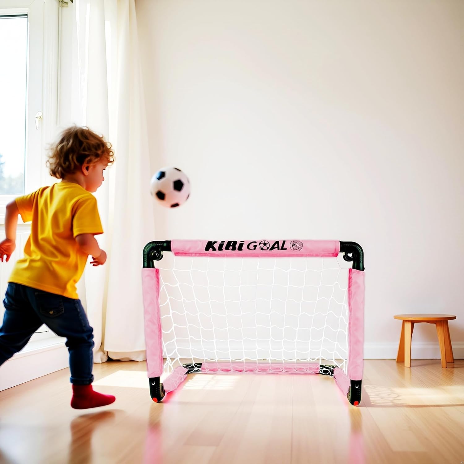 Soccer Goal - Small Foldable Kids' Goal for Indoor/Outdoor Play | Perfect Mini Soccer Gift
