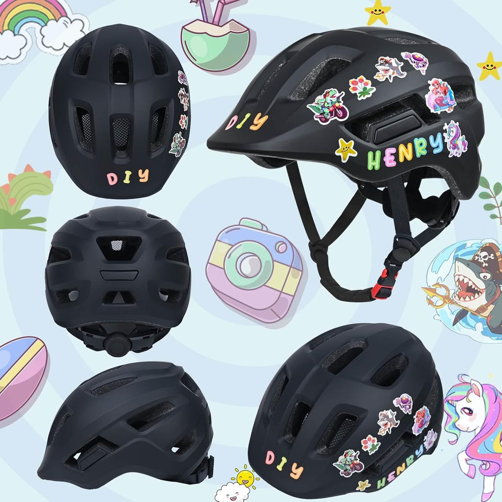 Skiennix Toddler Bike Helmet - Adjustable Lightweight Safety for Ages 1-8 | Perfect for Cycling