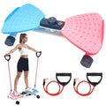 KIMPOK Waist Twisting Machine, Ab Twister Board for Exercise with 300lbs, Waist Twister for Women & Men Belly Fat, Home Noiseless Abs Waist Training Exercise Equipment