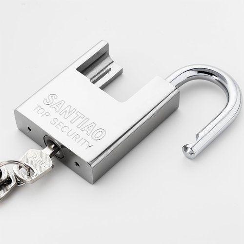 39 Inch/1 Meter Chain Lock with Heavy Duty Locks Stainless Steel Security Anti Cut Padlock with Same Keys Anti Theft Protection for Bicycle,Motorcycle,Scooter,Door,Fence,Garage