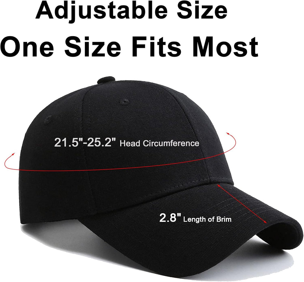 PFFY Baseball Cap - Stylish Golf Dad Hat for Men & Women | 2 Pack Set