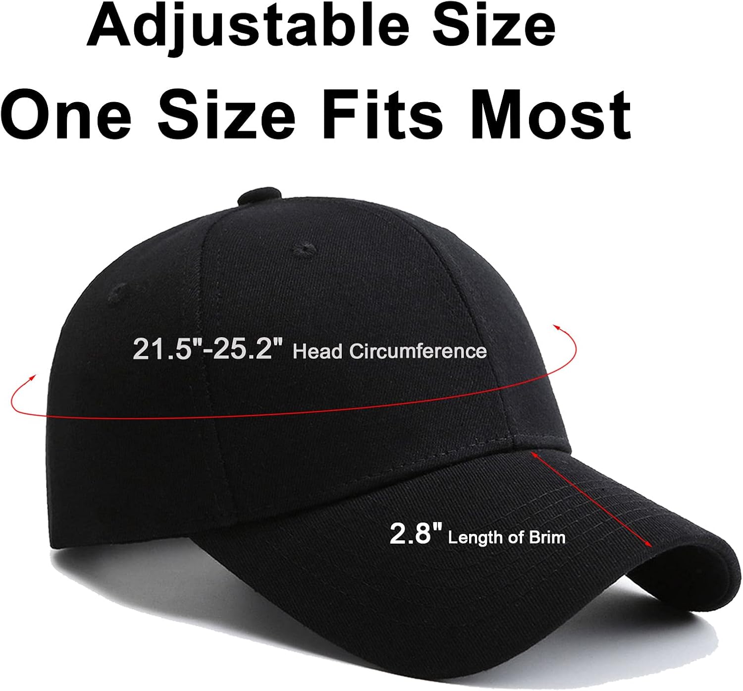 PFFY Baseball Cap - Stylish Golf Dad Hat for Men & Women | 2 Pack Set