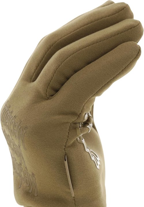 Mechanix Wear ColdWork Winter Work Gloves - SoftShell Micro-Fleece Liner - Touchscreen Compatible - Small - Coyote Brown