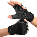 Skiennix Workout Gloves - Full Palm Protection & Extra Grip with Wrist Wrap Support | Unisex Fitness Gear
