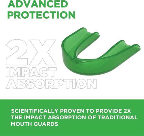 Delta Dental Sports Mouth Guard - ADA Accepted - Enhanced Impact Absorption - Clear Design