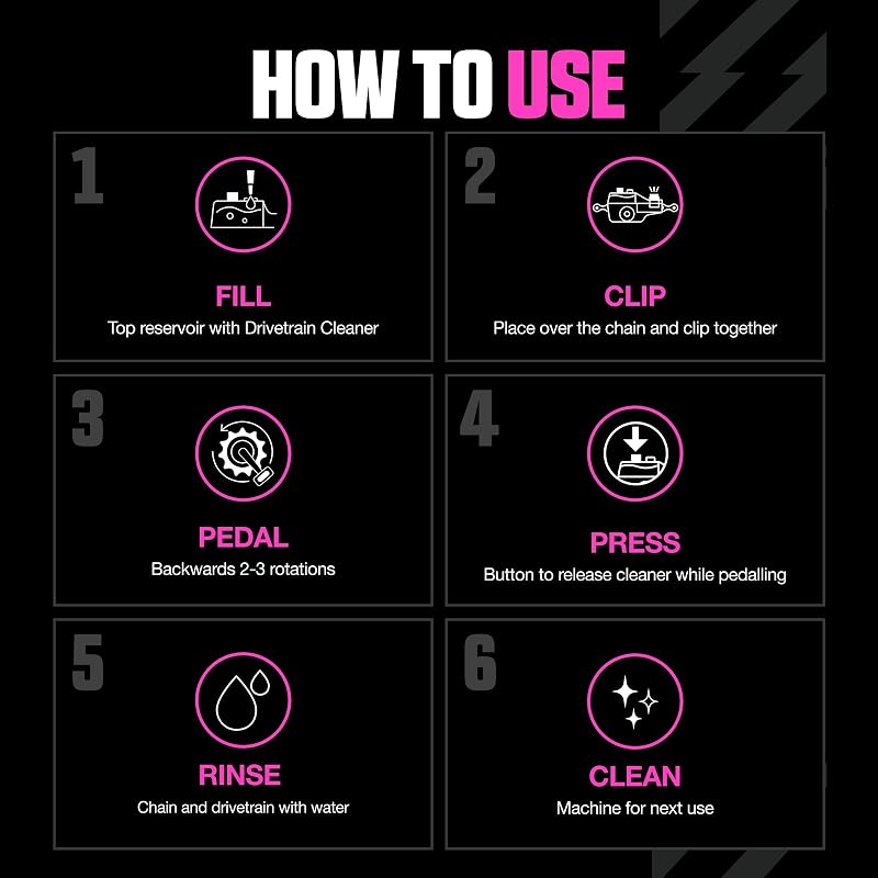 X-3 Dirty Chain Machine Bicycle Chain Cleaner Tool – 2.54 Fl Oz