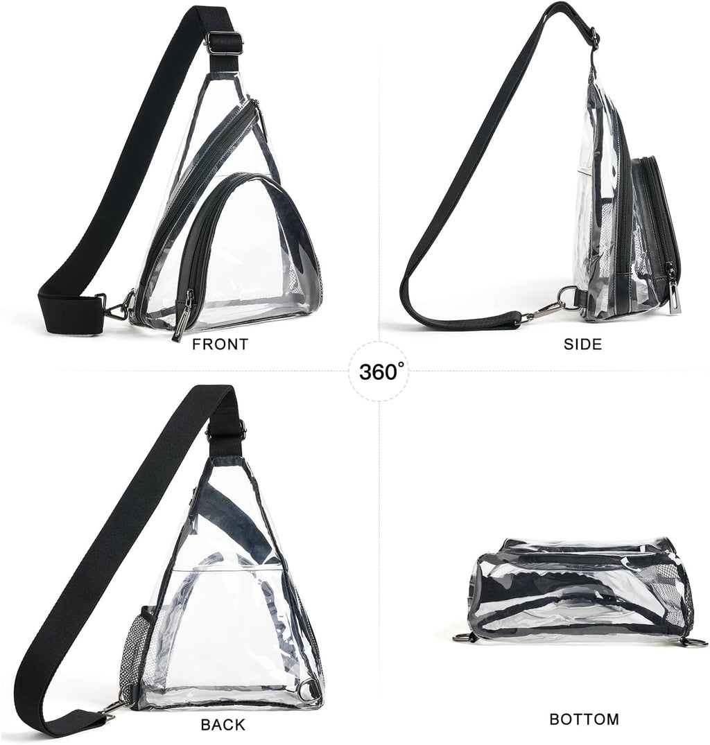 Skiennix 7L Sling Bag - Versatile Crossbody Backpack for Travel | Stylish PU Leather Design