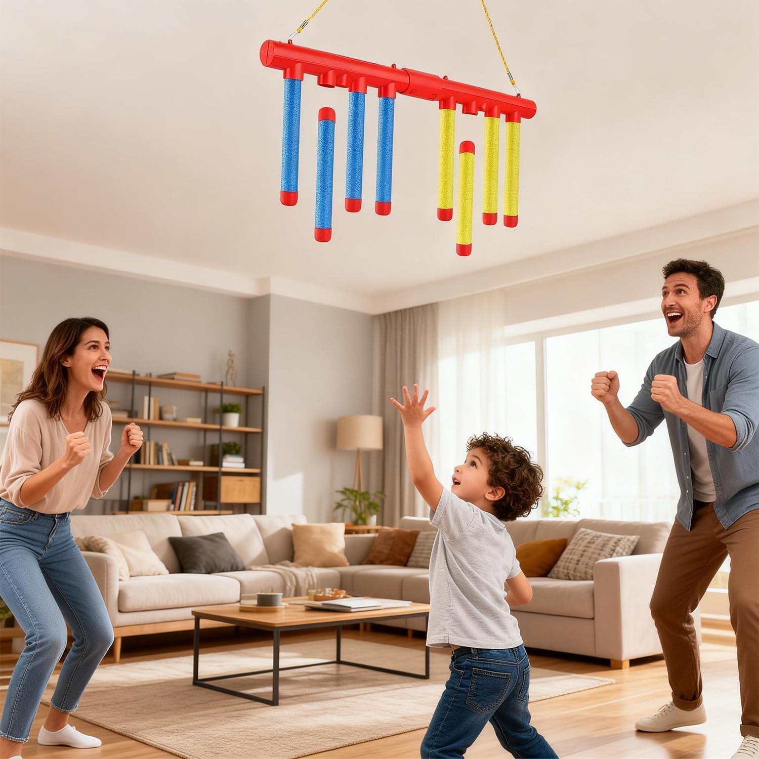 Reflex Sticks | Reaction Time Training Game for Kids & Adults - 3 Adjustable Speeds