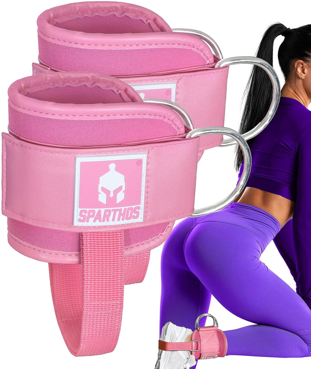 Sparthos Kickback Ankle Straps - Durable Cable Machine Accessories for Effective Workouts