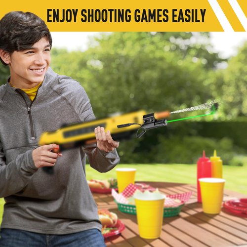 Laser Beam Sight for Bug Salt Gun 2.0, 3.0 and 4.0, Tyseam Adjustable Laser for Fly Gun Salt Shooter, Bug Salt Gun Accessories for Indoor and Outdoor Shooting (Only Laser Sight)