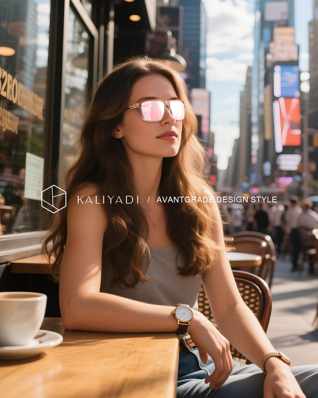 KALIYADI Womens-Sunglasses Polarized Sunglasses Womens: Retro Trendy Sun Glasses with UV400 Protection for Travel Driving