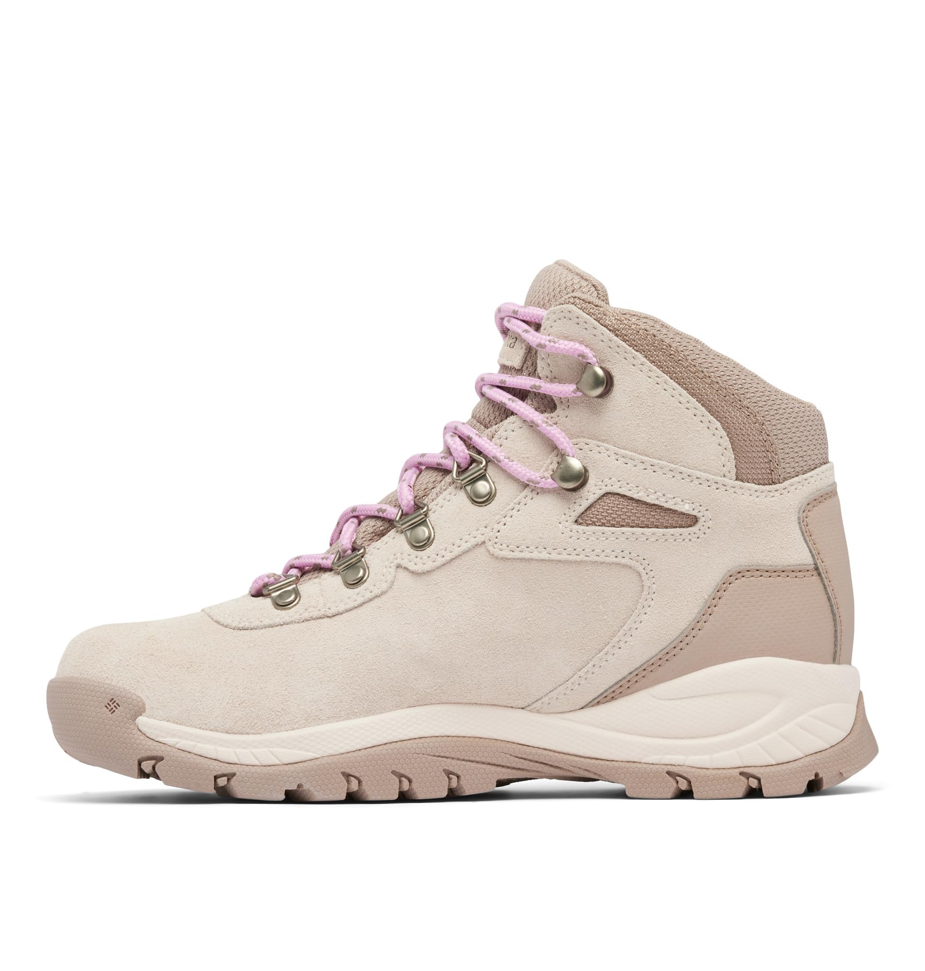 Columbia Womens Newton Ridge Plus Waterproof Amped, Dark Stone/Cosmos, 6.5 Wide