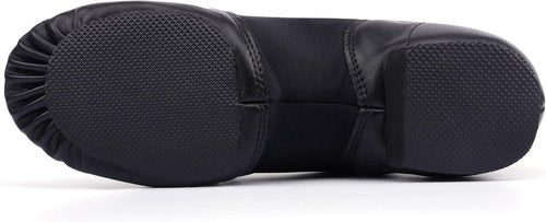 Linodes Unisex Jazz Shoes - PU Leather Slip-On Dance Footwear for Men & Women | Comfortable Fit