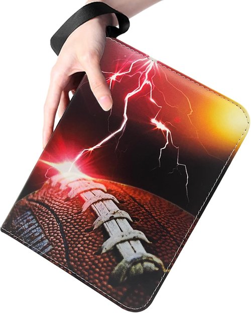 Football Card Binder - 900 Pockets Trading Card Holder with Sleeves | Durable Storage Organizer